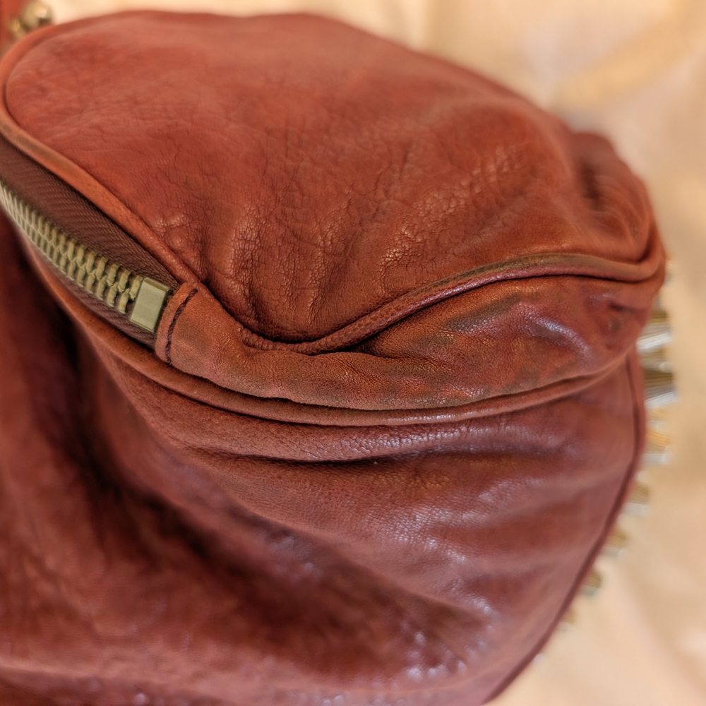 Alexander Wang Angela Pochette Burgundy - Picture 6 of 11